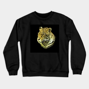 Jaguar portrait Crewneck Sweatshirt